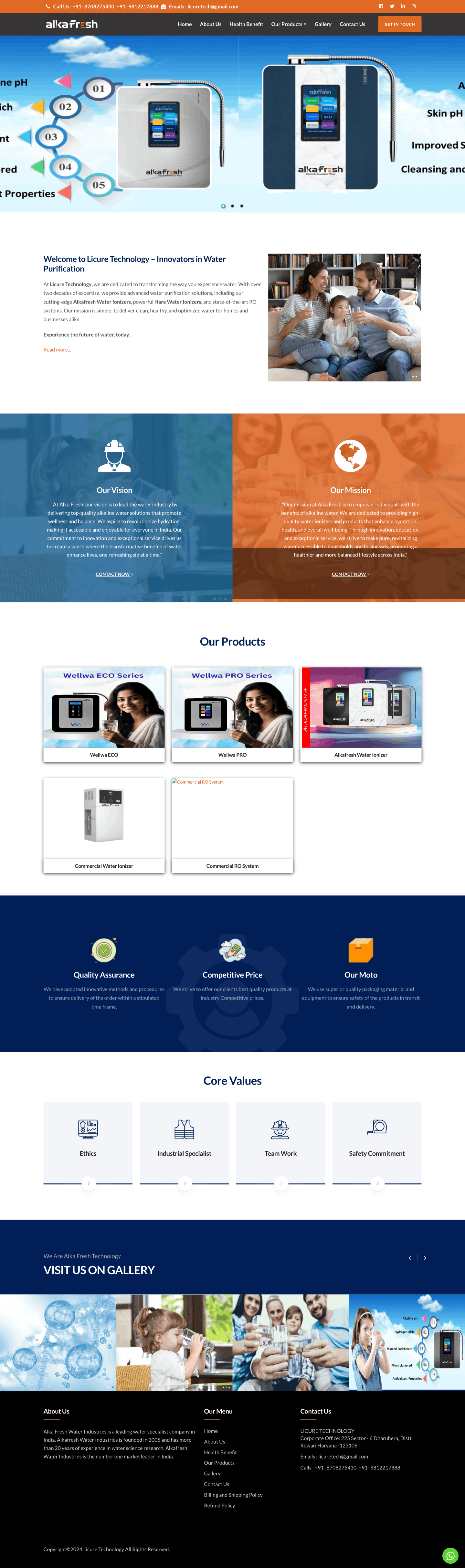 Business Website