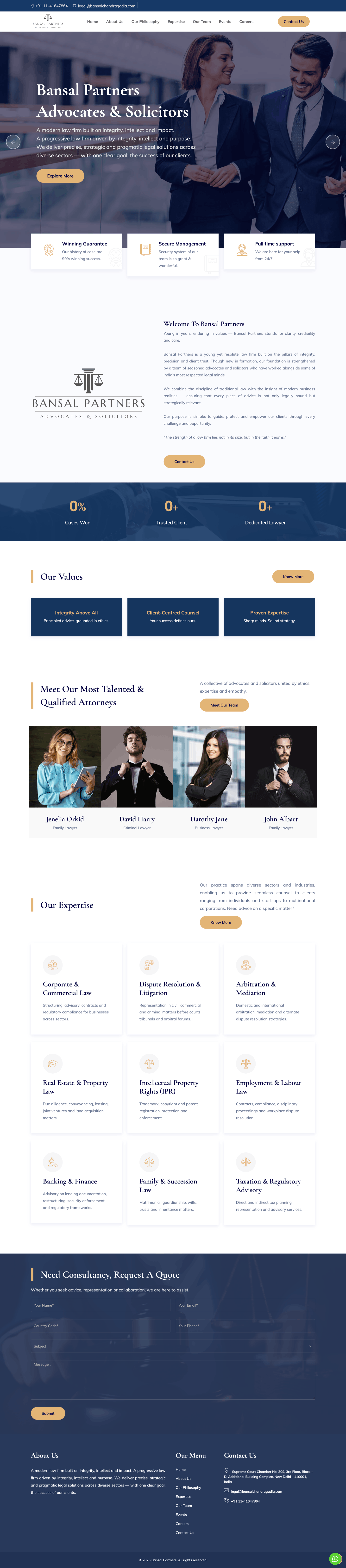 Business Website