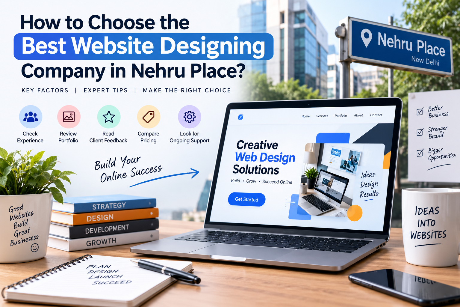  Choose Website Designing Company in Nehru Place