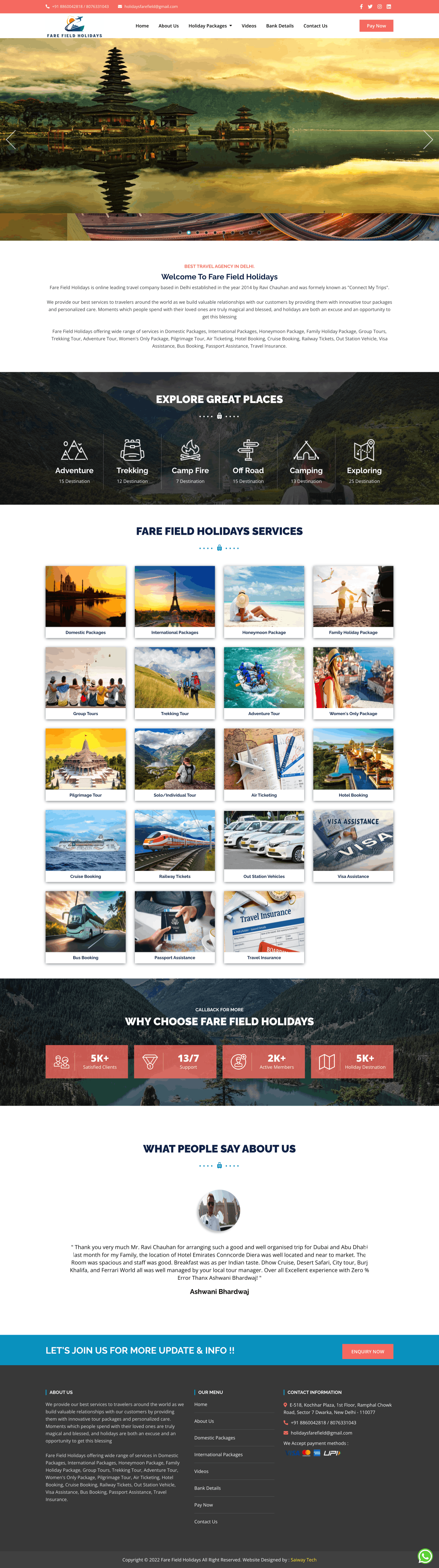 Business Website