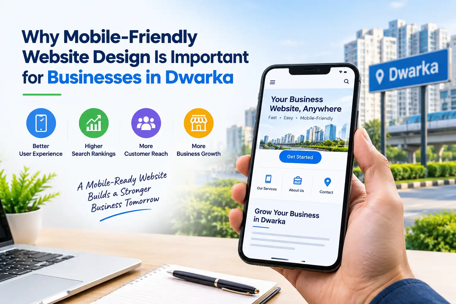 Mobile-Friendly Websites for Dwarka Businesses