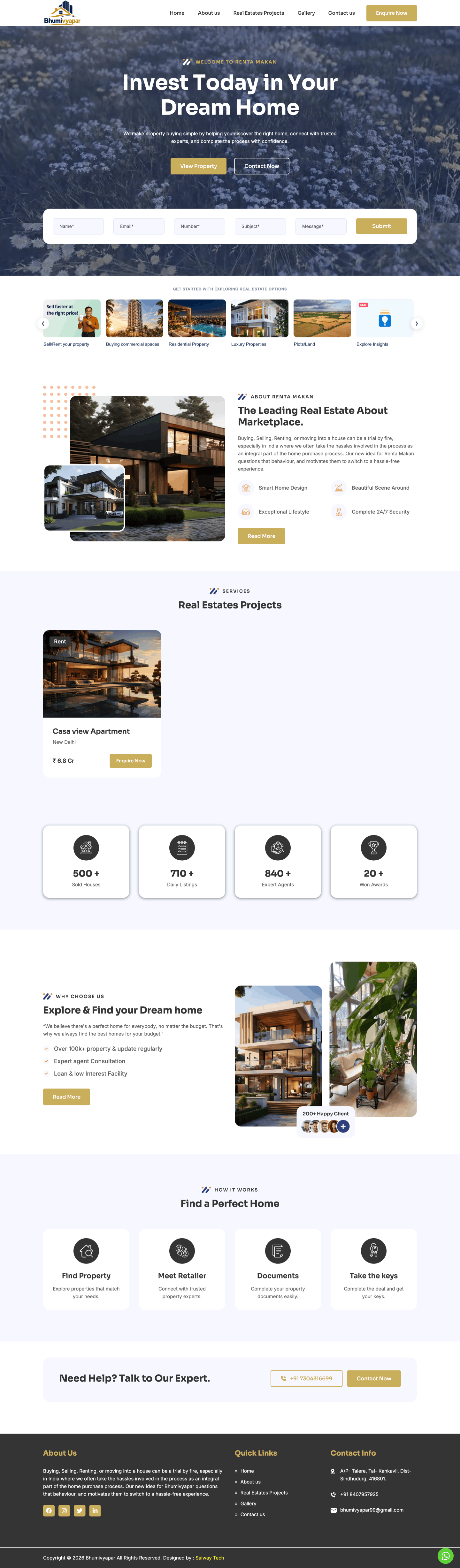 Business Website