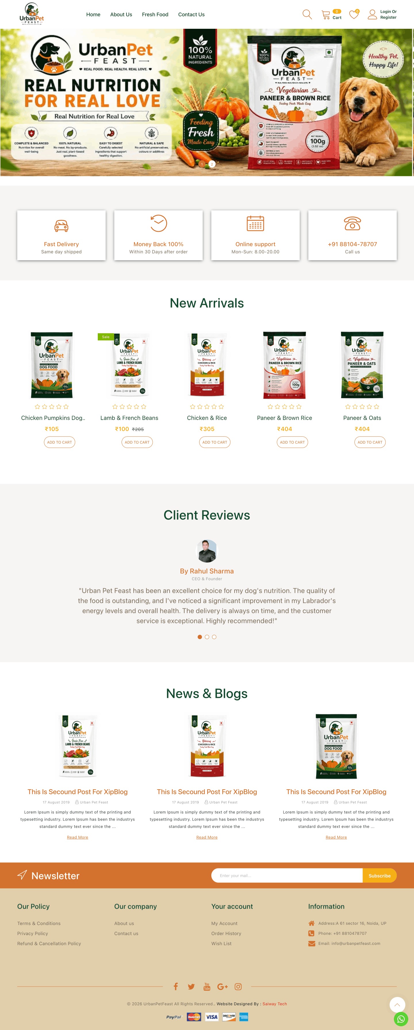 Business Website